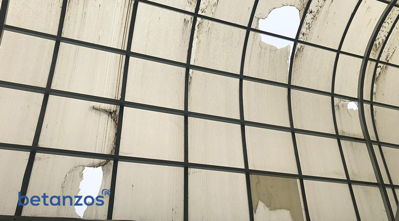 El Concello de Betanzos tiene en total abandono un pabellón deportivo construido gracias a la donación de un vecino