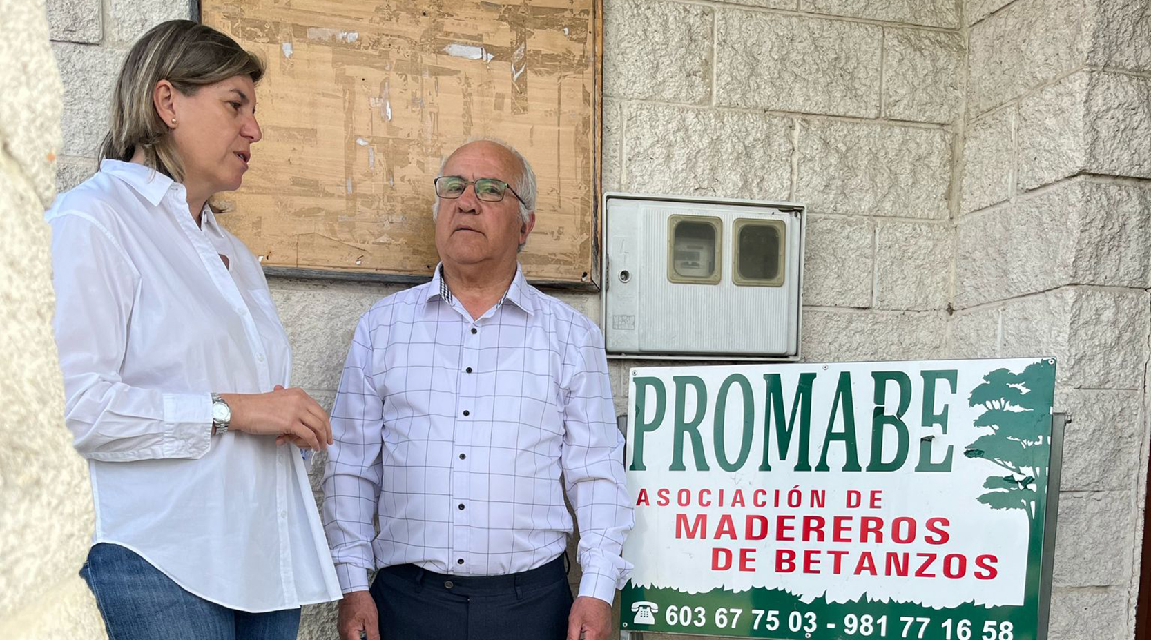 A deputada Cecilia Vázquez reúnese con Promabe, quen lle traslada as “boas expectativas” do sector ante a posible posta en marcha de novos proxectos de transformación da madeira en Galicia